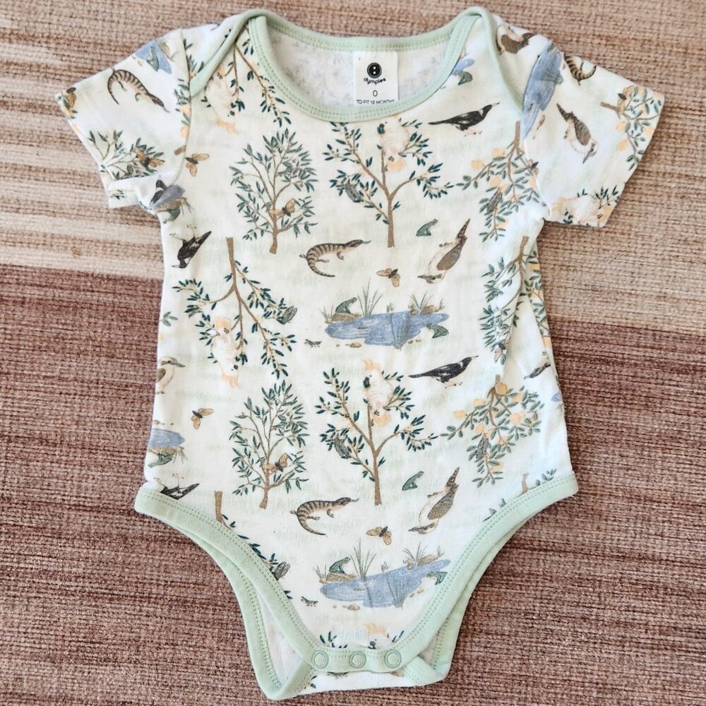 Tropical print bodysuit *MUST BUNDLE*